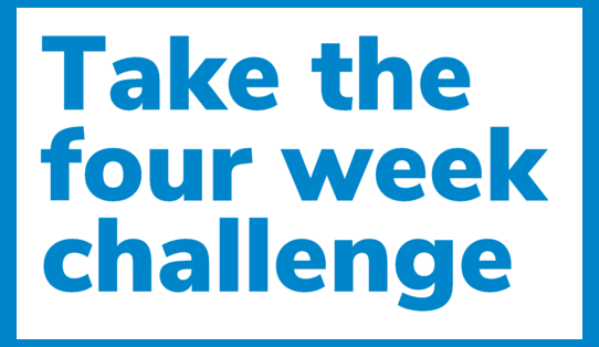 Take the four week challenge